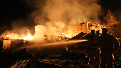 Kastamonu'da yangın faciası: 2 ölü, 1 yaralı