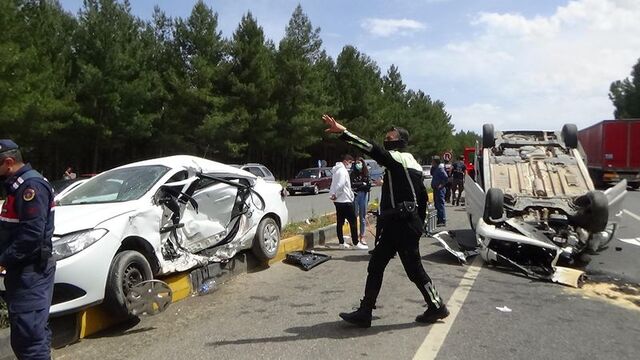 Muğla'da feci kaza: 1 ölü, 5 yaralı