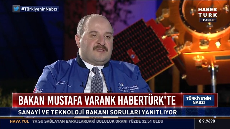Bakan Varank Habertürk TV'de konuştu