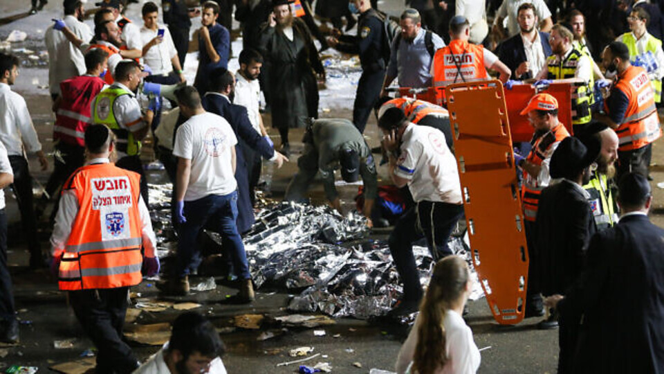 İsrail'de bayram izdihamı: Çok sayıda ölü var