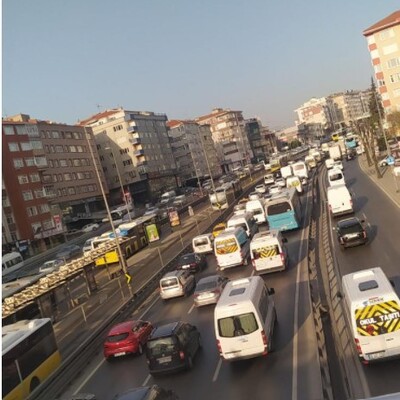 'Hayli yoğun' tam kapanma