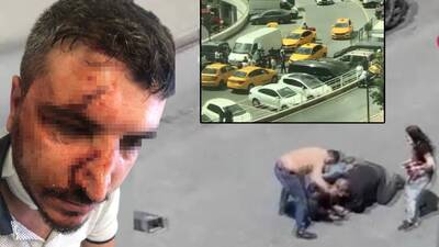 Muştalı dehşet lince döndü!