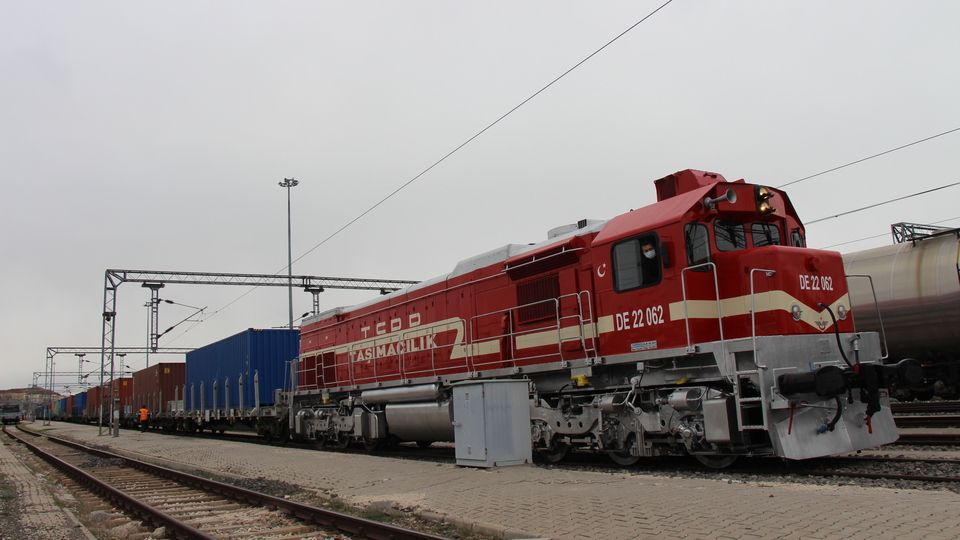 Demir yollarında taşımacılık arttı