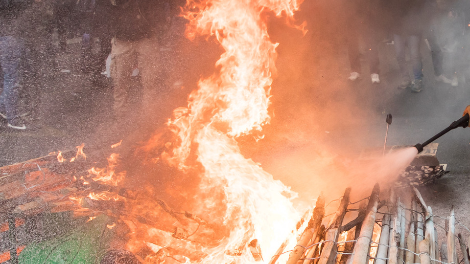 Dünyadan 1 Mayıs Emek ve Dayanışma Günü manzaraları