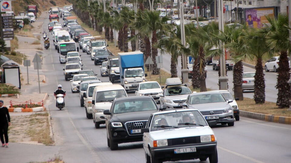 Bodrum'da markete akın!