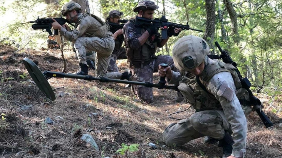 Amanos Dağları'nda terör örgütü PKK'ya darbe