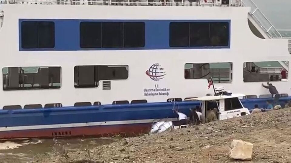 Elazığ'da feribot kazası