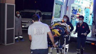 Tarım işçilerini taşıyan minibüs takla attı: 16 yaralı