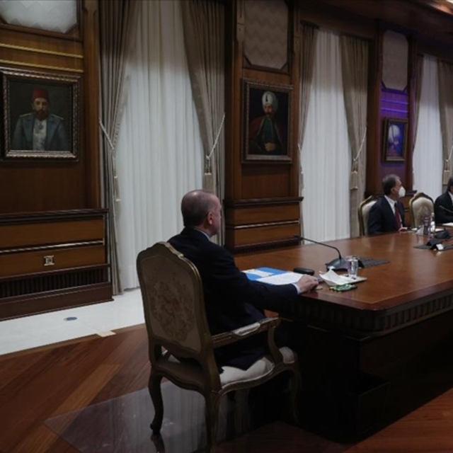 Cumhurbaşkanı Erdoğan, Merkel ile görüştü