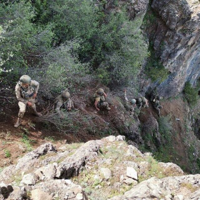 Kuzey Irak'ta toplam 70 terörist etkisiz hale getirildi