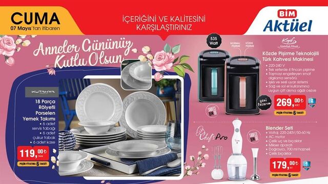 7 Mayıs BİM indirimli ürünler listesi