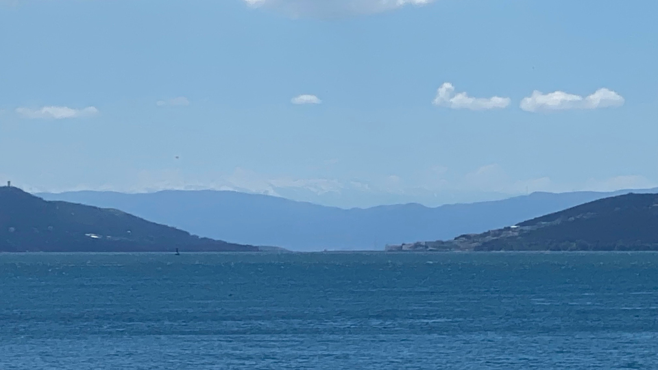 Hava temizlendi, Uludağ göründü!