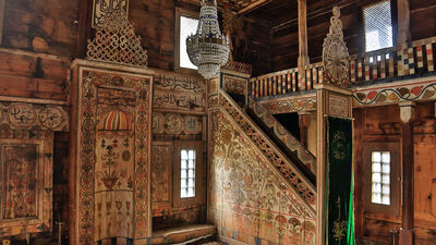 Yapımında tek bir çivi bile kullanılmadı!