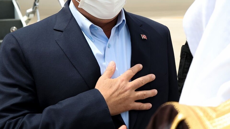 Bakan Çavuşoğlu Suudi Arabistan'da