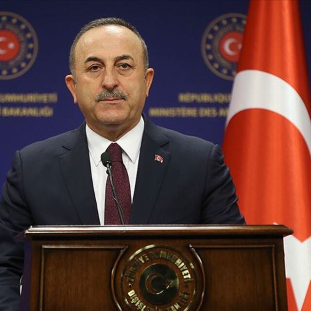 Bakan Çavuşoğlu, Filistinli mevkidaşı el-Maliki ile görüştü