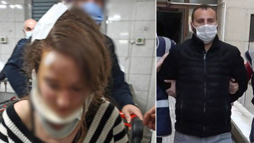 Muşta ile dövdü! "Pardon" dedi serbest!