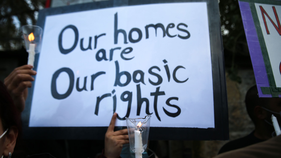 Şeyh Cerrah Mahallesi Filistin mücadelesinin simgesi oldu