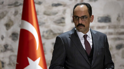 Kalın: İsrail'e baskı, Filistin'e destek artırılmalı