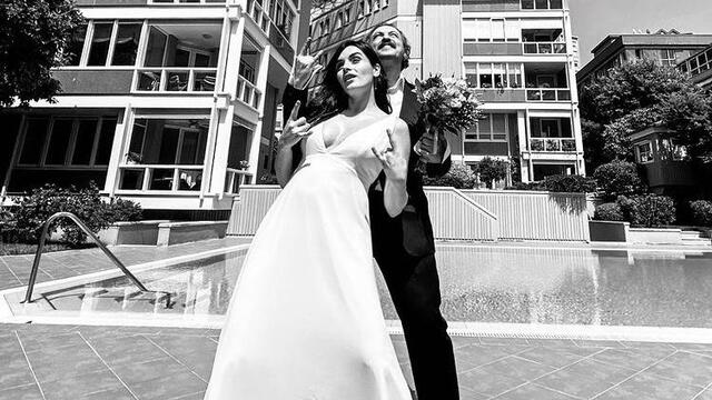 Sürpriz nikahtan ilk fotoğraf