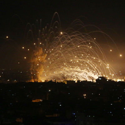 Gazze'den İsrail'e karşılık