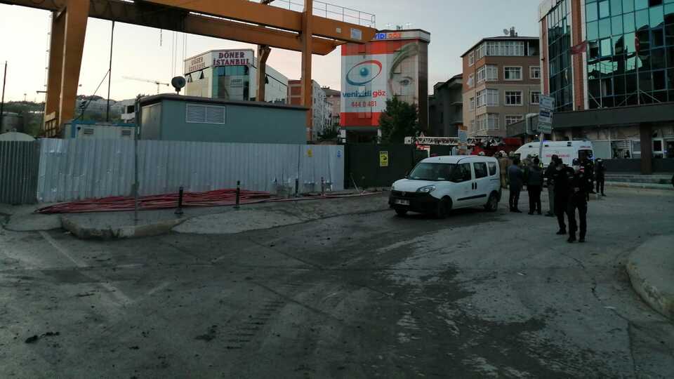 Metro inşaatında patlama paniği!