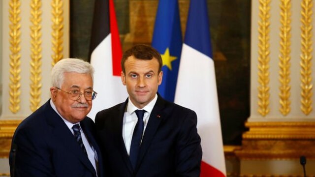 Fransa Cumhurbaşkanı Macron'dan Filistin liderine telefon