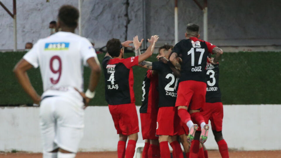 Gaziantep FK 1 attı 3 aldı