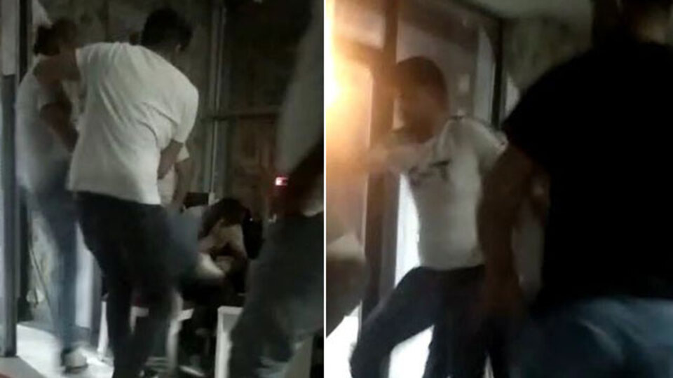 Tacizci taksiciyi meslektaşları dövdü!