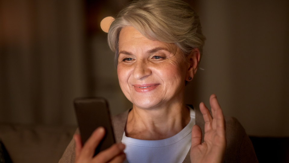 Görüntülü iletişim, bunamayı geriletiyor