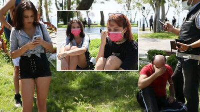 Genç kızlar sahilde kabine girdi! Sonrası iğrenç!