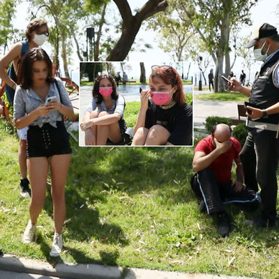 Genç kızlar sahilde kabine girdi! Sonrası iğrenç!