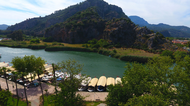 Dalyan'ın gözde yeri: Labirent görünümlü sazlıklar