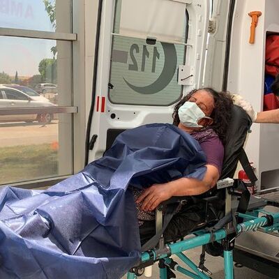 Eşiyle tartışması satırla bitti!