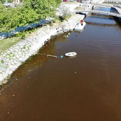 Korkutan görüntü! Kırmızıya büründü