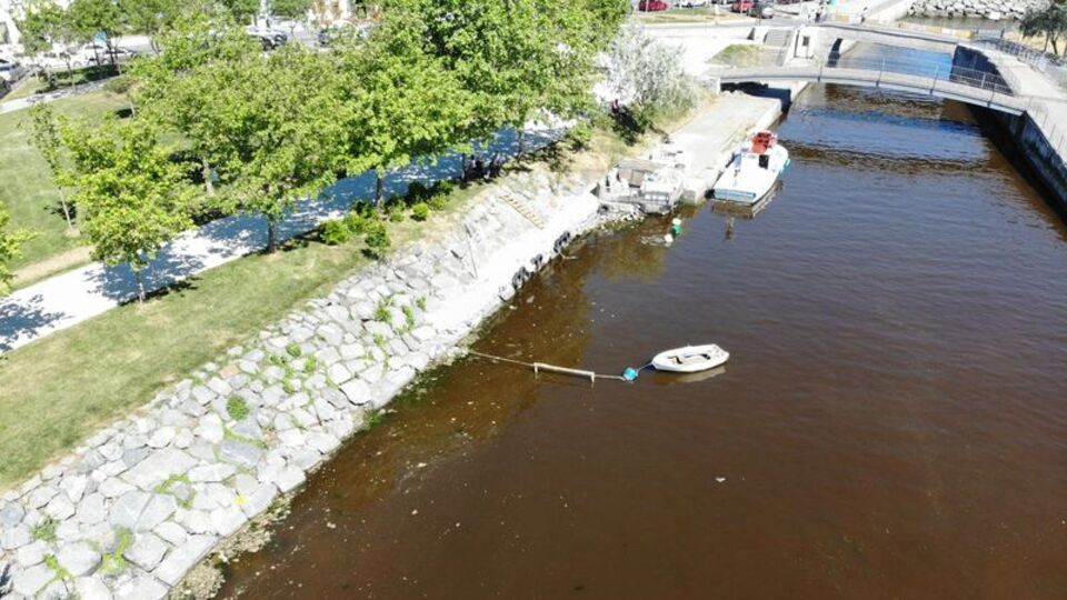 Korkutan görüntü! Kırmızıya büründü