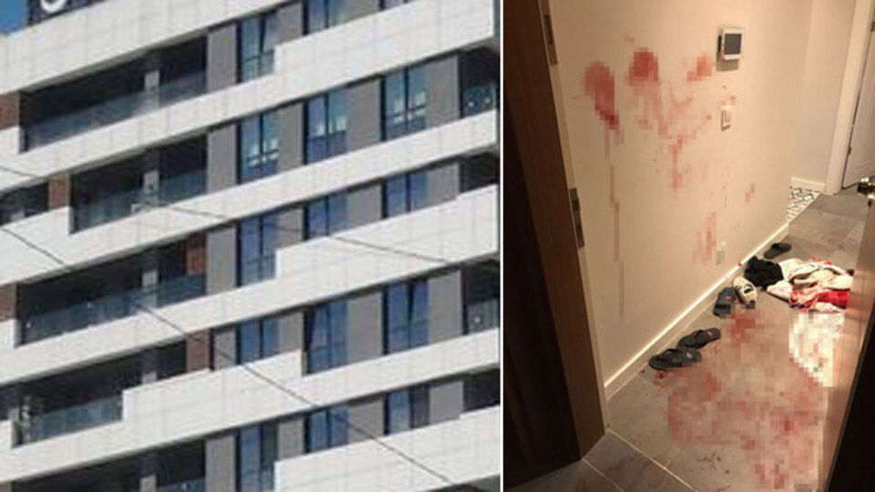 Lüks rezidansta dehşet!