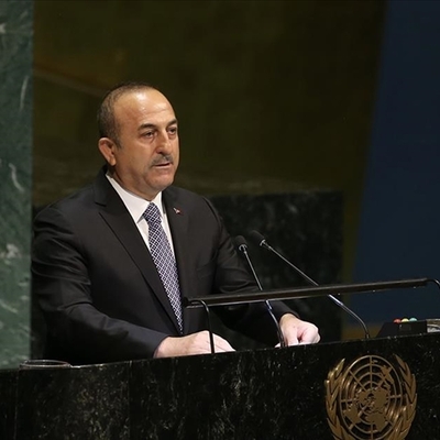 Dışişleri Bakanı Çavuşoğlu BM Genel Kurulu'nda konuştu