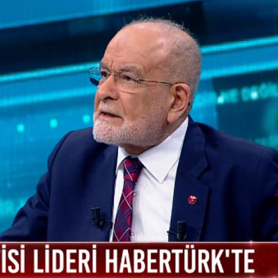 SP Lideri Karamollaoğlu Habertürk TV'de soruları yanıtladı