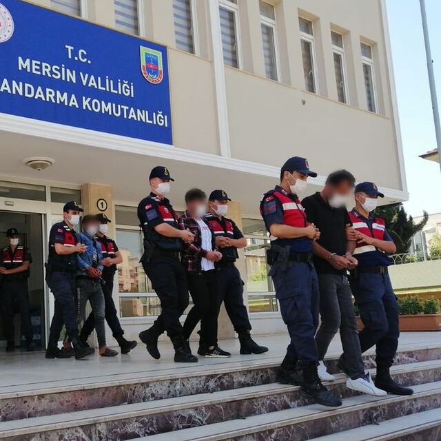 Mersin'de bölücü terör örgütüne operasyon!