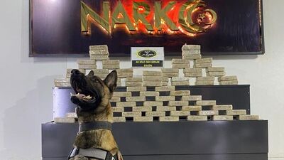 Ağrı'da kargo aracında 40 kilo eroin ele geçirildi