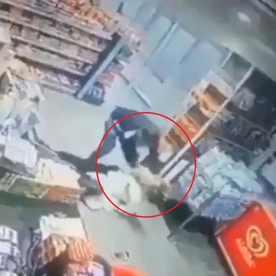 Akaryakıt istasyonunda korkunç anlar!