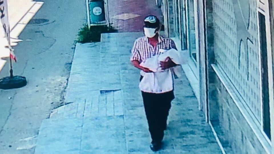 Maviş bebek böyle terk edilmiş