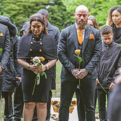 Bebeklerine böyle veda ettiler