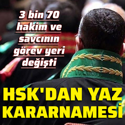 HSK'dan yaz kararnamesi