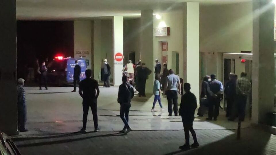 Çorum'da otomobil hafriyat alanına uçtu: 1 ölü, 1 yaralı