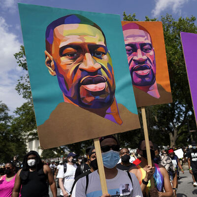 George Floyd ölümünün 1. yılında anıldı!
