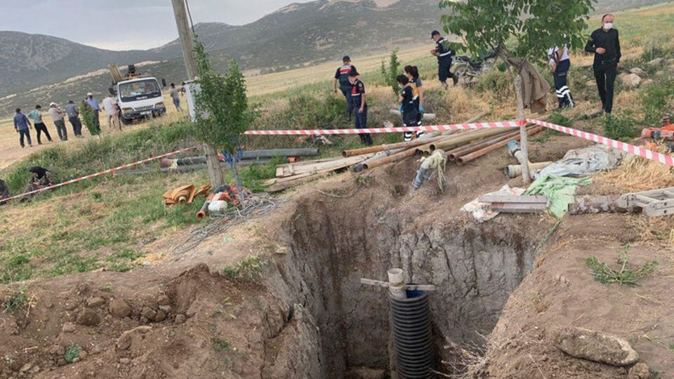 Sondaj kuyusunda korkunç ölüm!