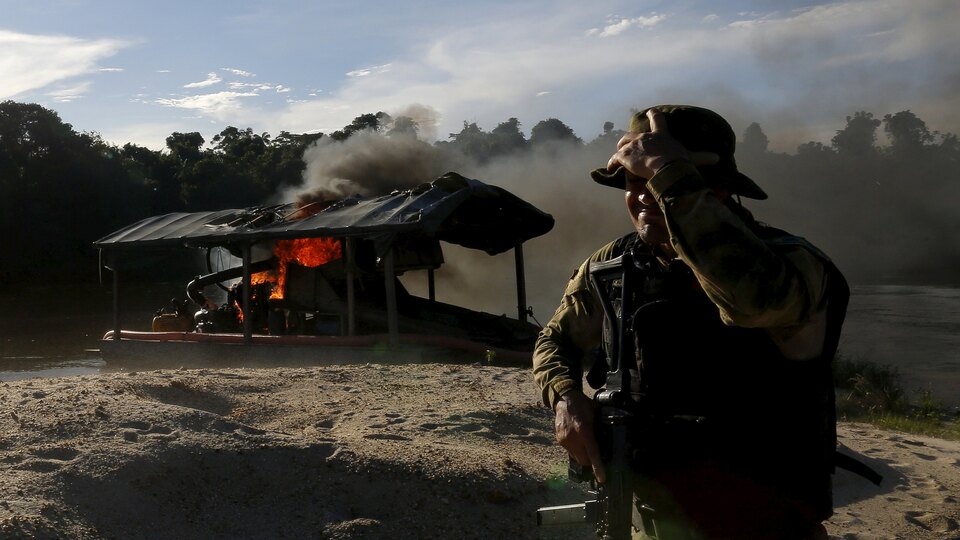 Amazon'da altın madencileri tehlikesi