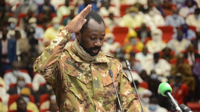 Mali'de darbe yapan Albay Goita'nın cumhurbaşkanlığı onaylandı