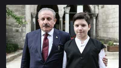 Şentop'un oğlu Ömer Asım hafız oldu